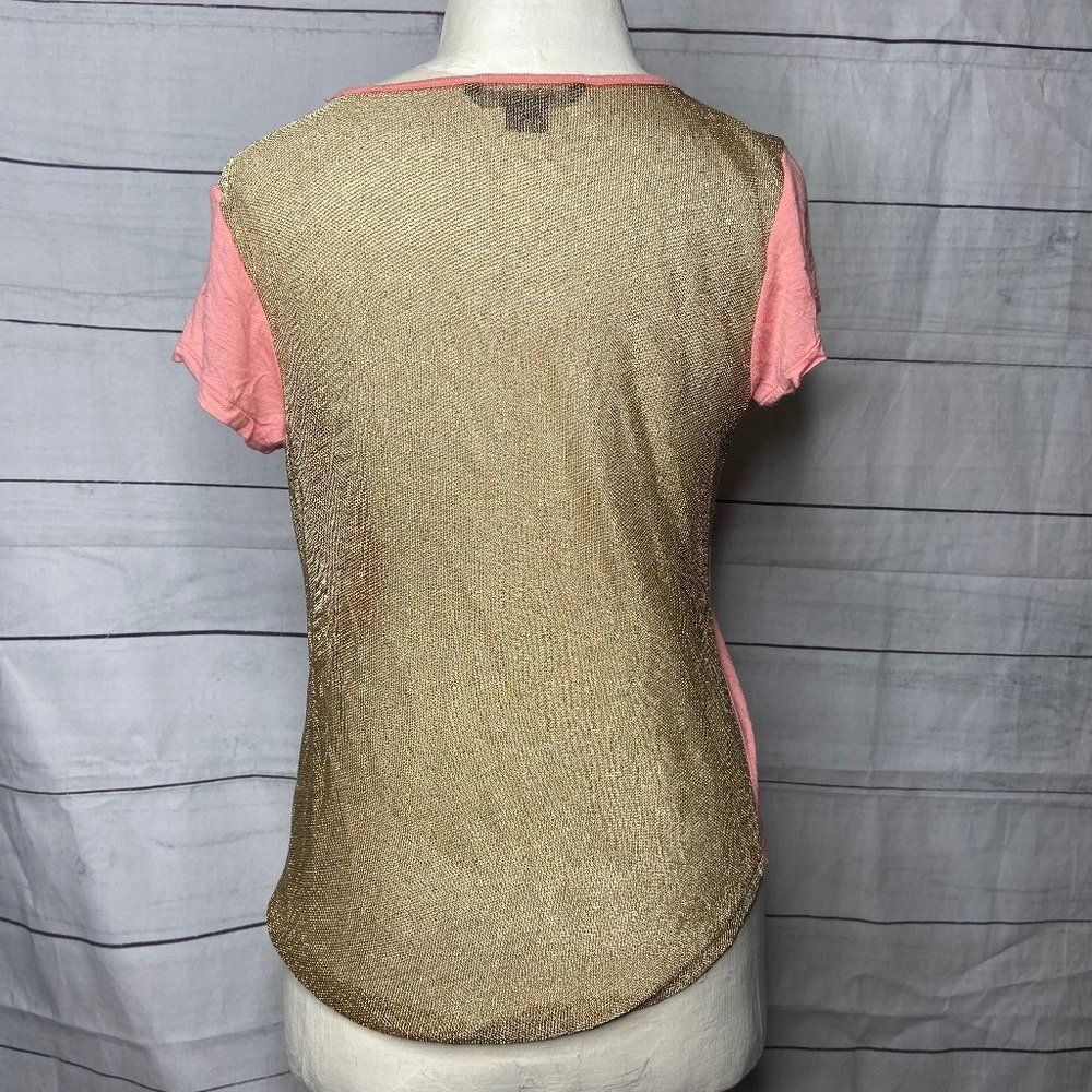 3/$25 Armani Exchange A|X large gold back pink  XL